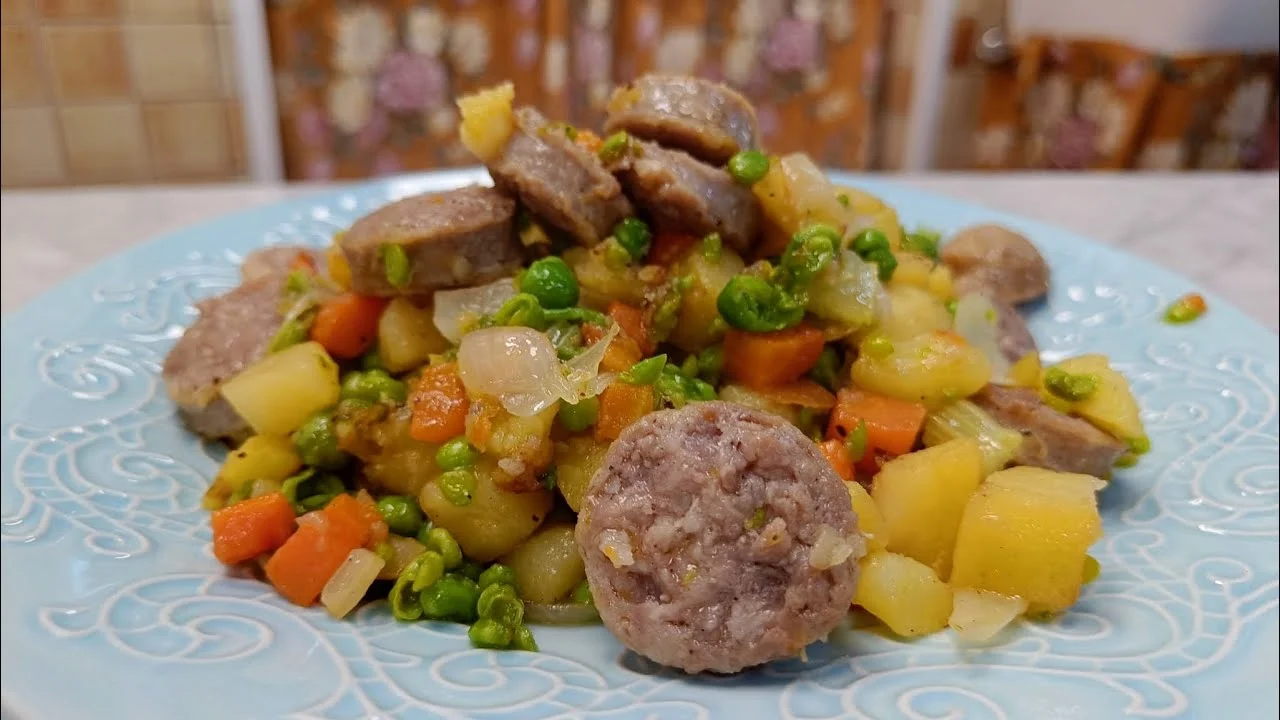 Salsiccia e piselli